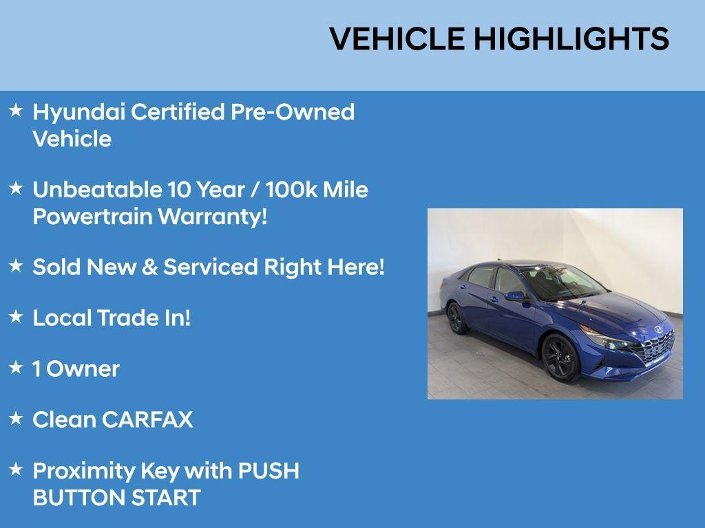 used 2023 Hyundai Elantra car, priced at $19,823
