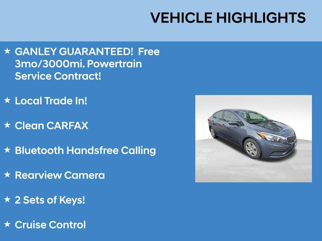 used 2016 Kia Forte car, priced at $10,477