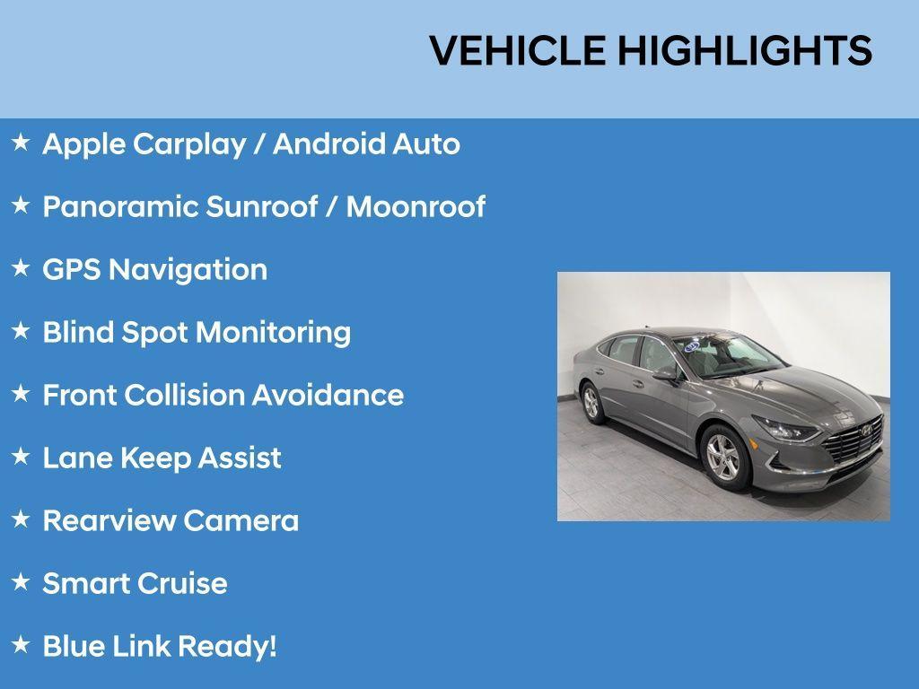 used 2022 Hyundai Sonata car, priced at $24,688