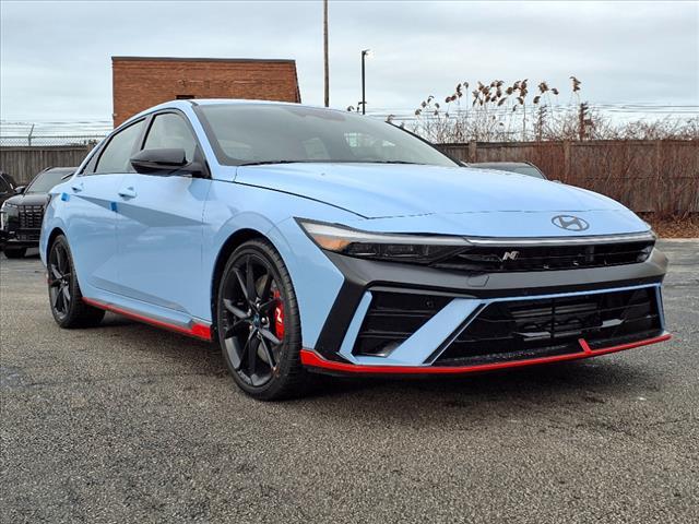 new 2025 Hyundai Elantra N car, priced at $35,600