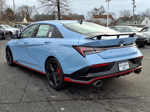 new 2025 Hyundai Elantra N car, priced at $35,600