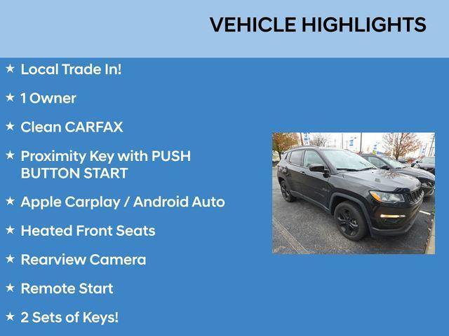 used 2020 Jeep Compass car, priced at $19,614