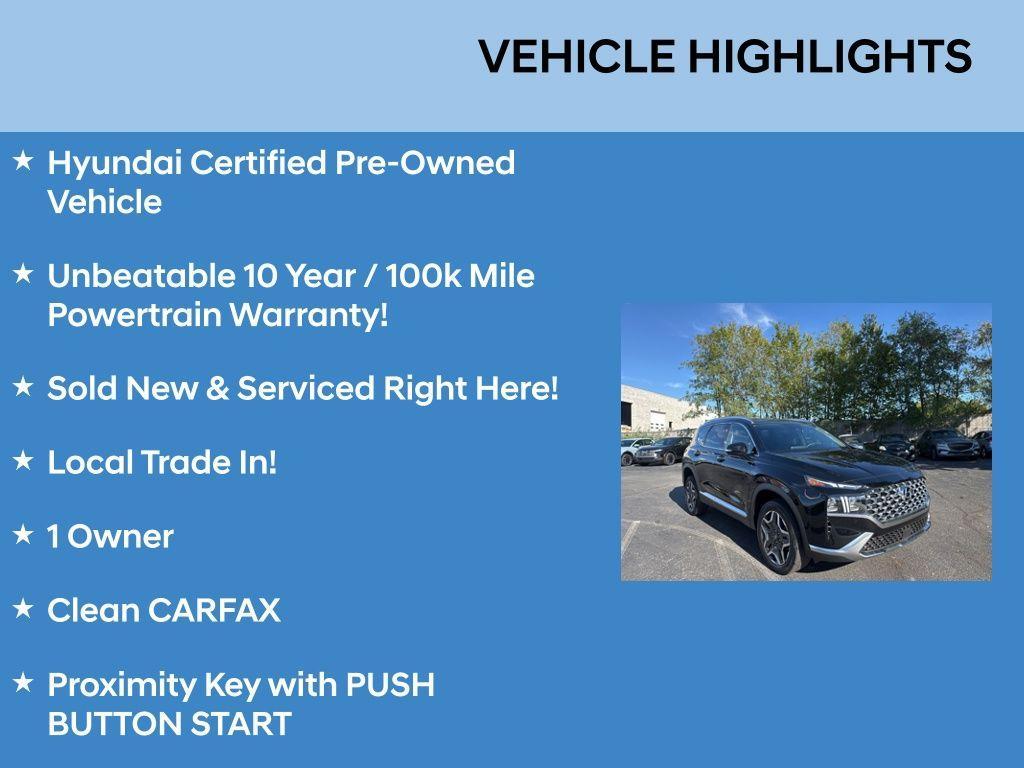 used 2023 Hyundai Santa Fe car, priced at $28,628
