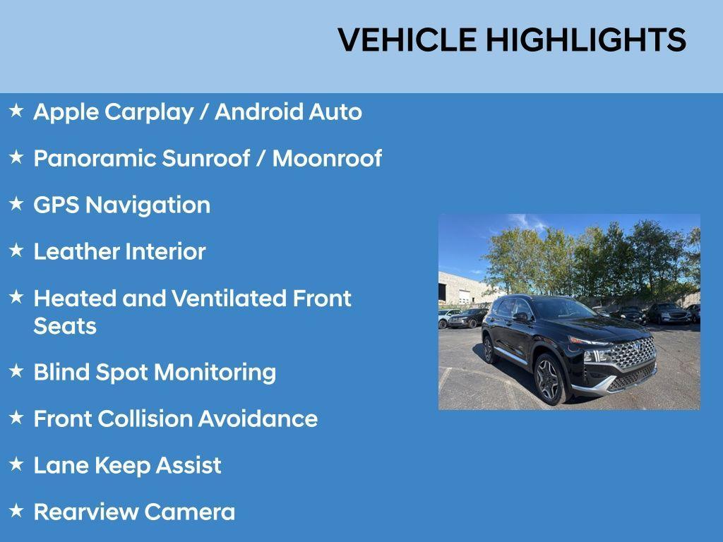 used 2023 Hyundai Santa Fe car, priced at $28,628