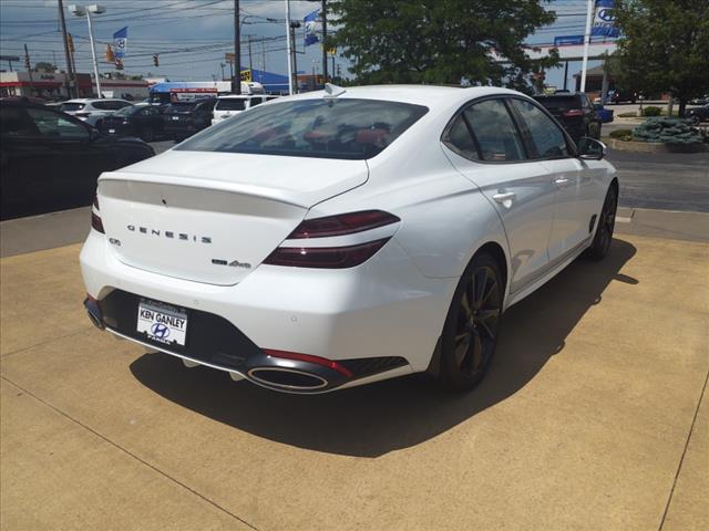 new 2023 Genesis G70 car, priced at $57,865