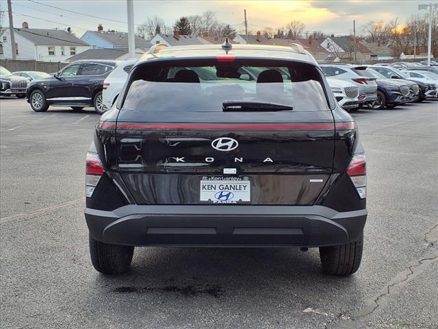 new 2025 Hyundai Kona car, priced at $28,624