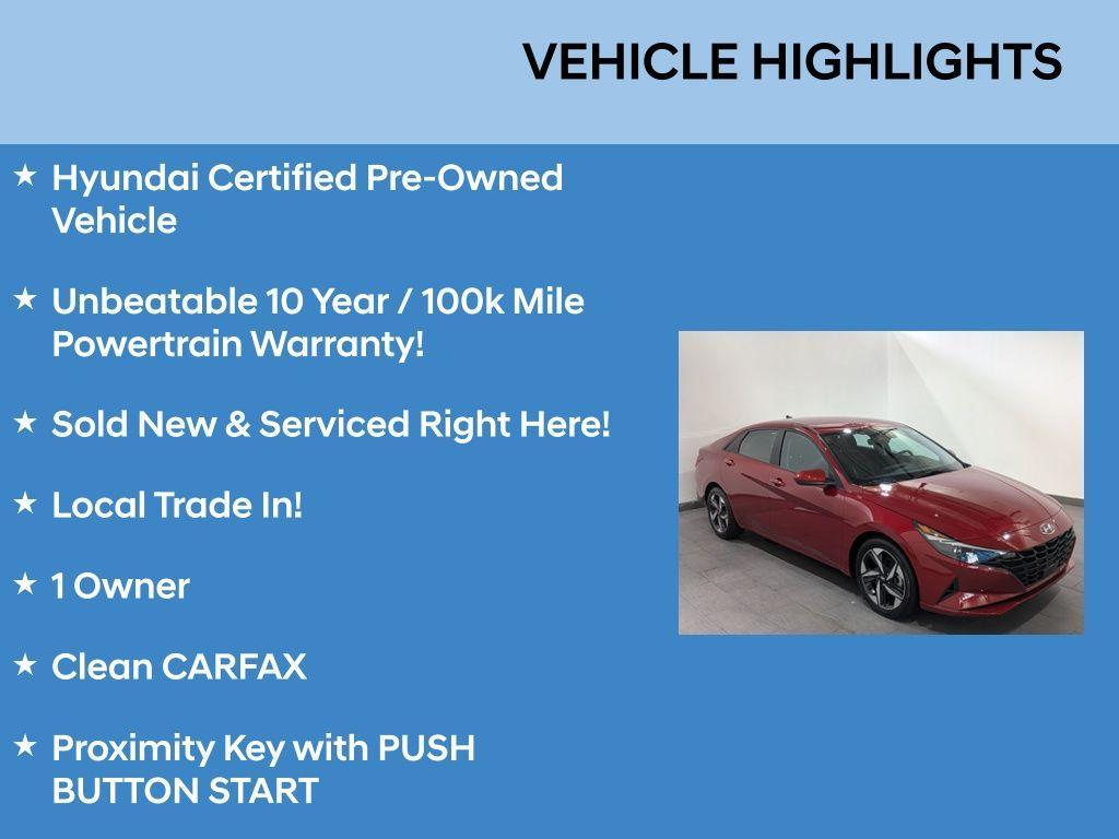 used 2023 Hyundai Elantra car, priced at $18,997