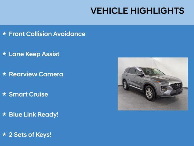 used 2019 Hyundai Santa Fe car, priced at $16,697