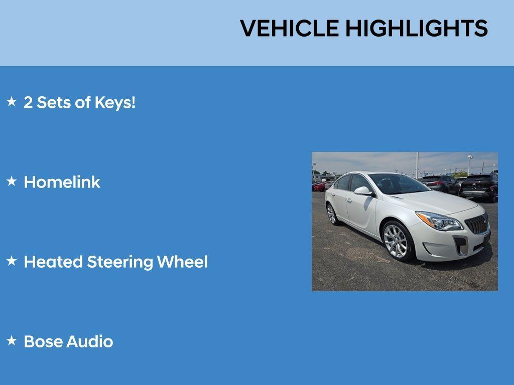 used 2017 Buick Regal car, priced at $15,998