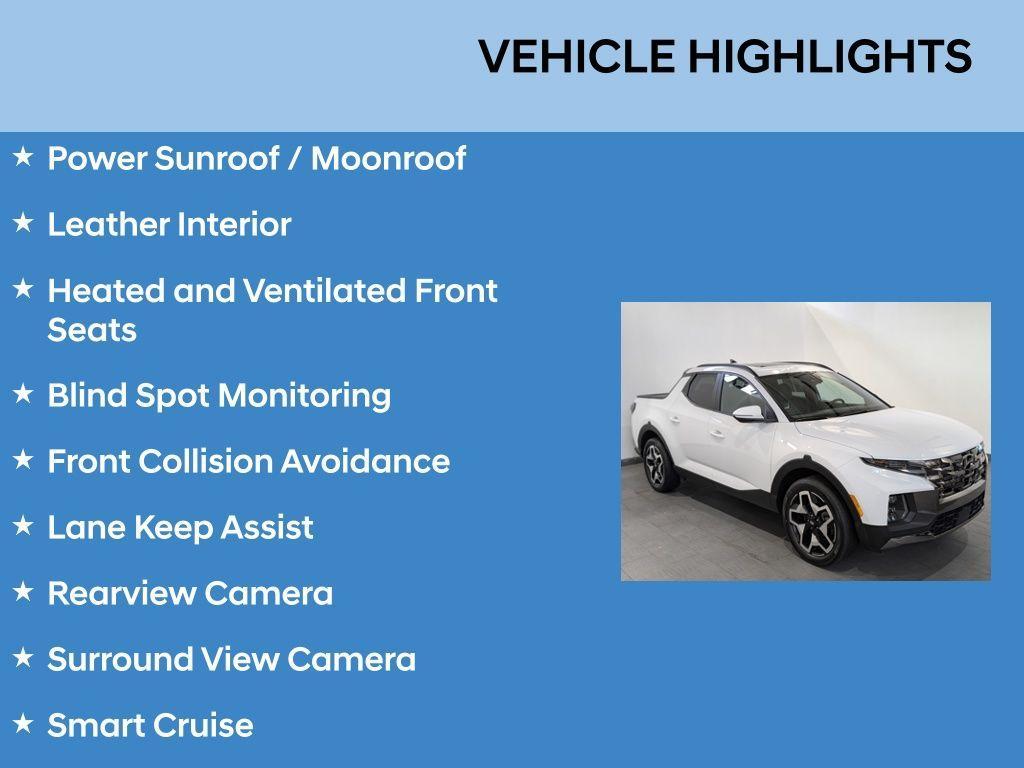 used 2022 Hyundai SANTA CRUZ car, priced at $26,991