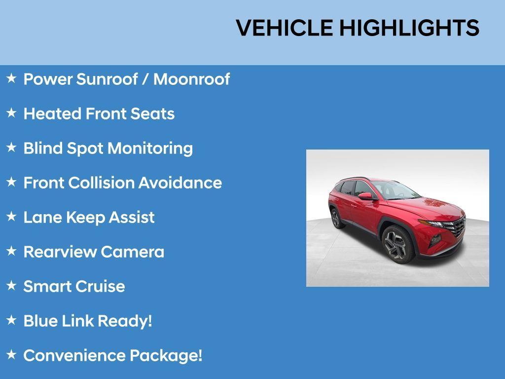 used 2023 Hyundai Tucson car, priced at $21,538