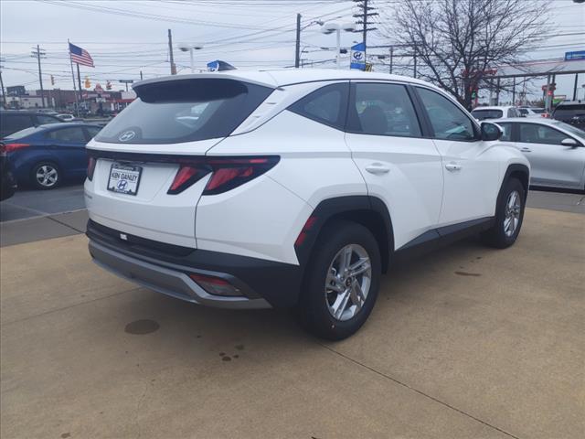 new 2025 Hyundai Tucson car, priced at $30,265