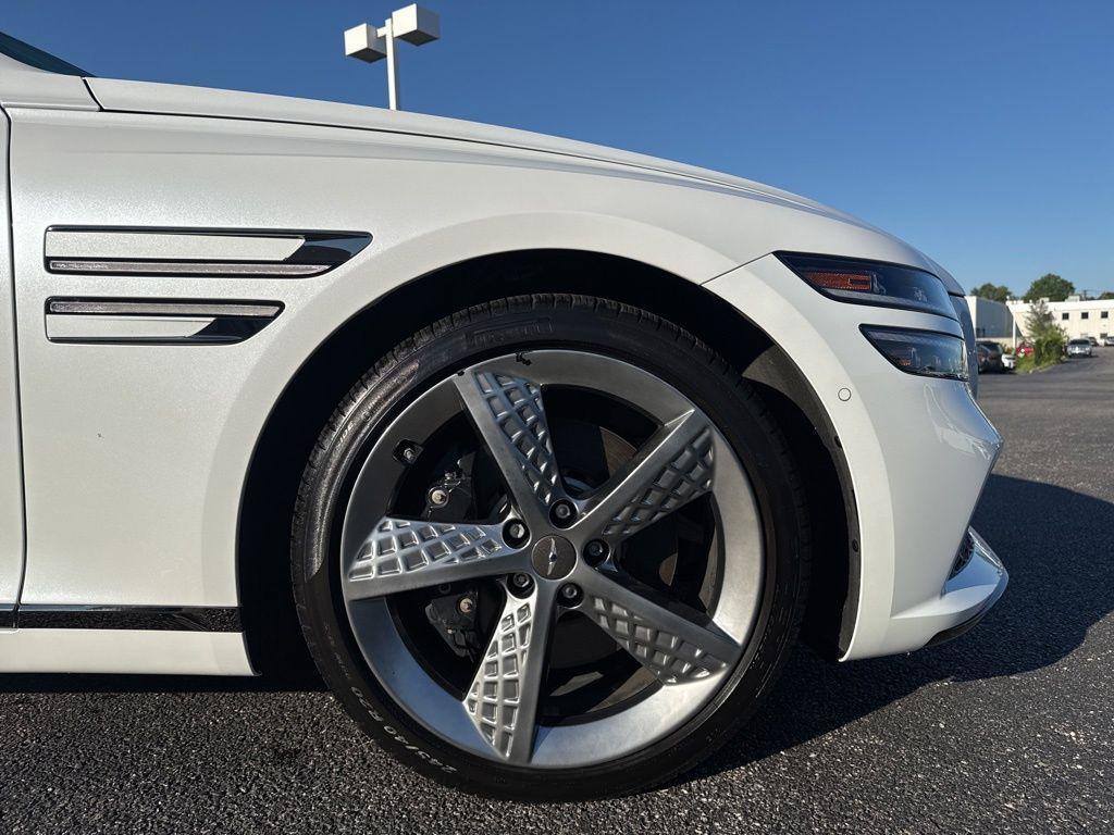 used 2023 Genesis G80 car, priced at $44,422