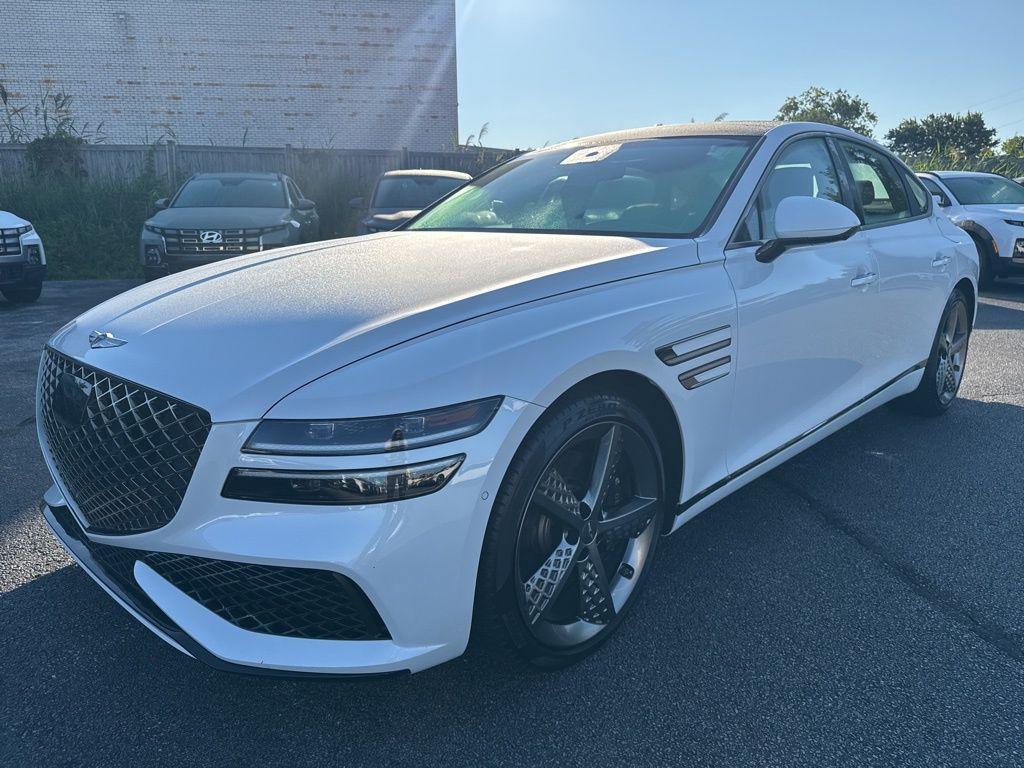 used 2023 Genesis G80 car, priced at $44,422