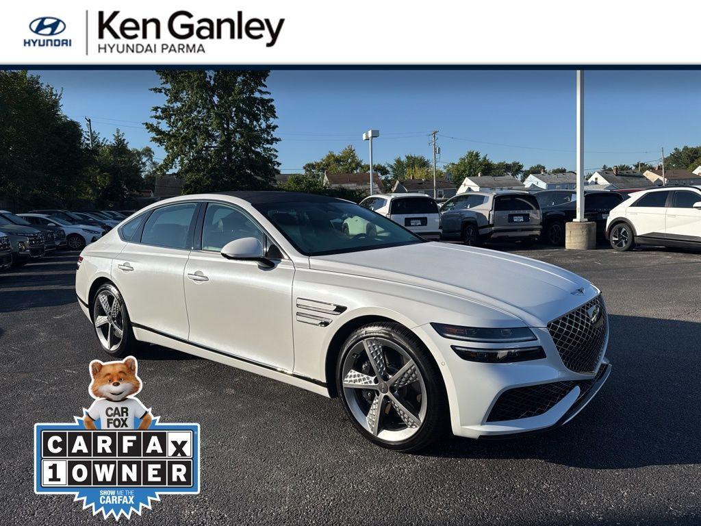 used 2023 Genesis G80 car, priced at $44,422
