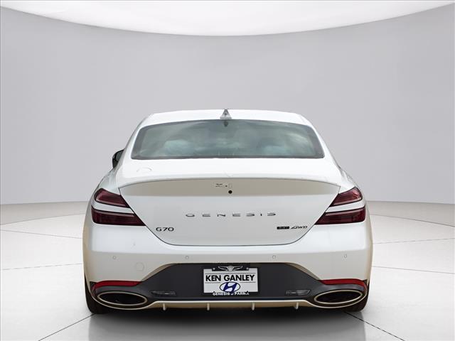 new 2025 Genesis G70 car, priced at $55,285