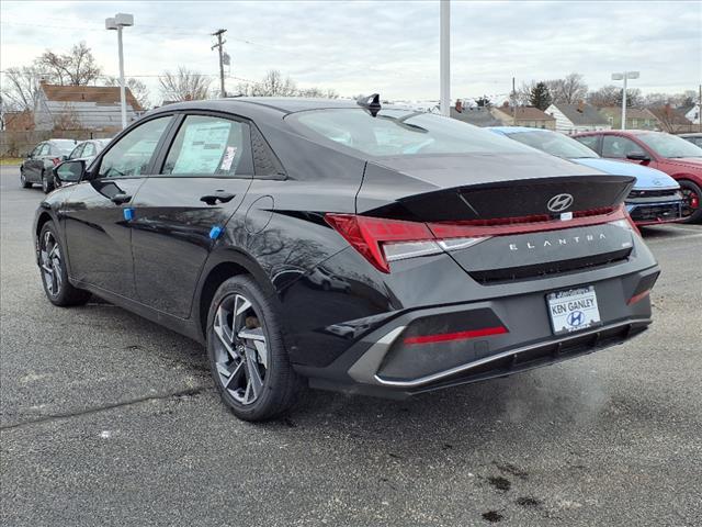 new 2025 Hyundai Elantra HEV car, priced at $28,125