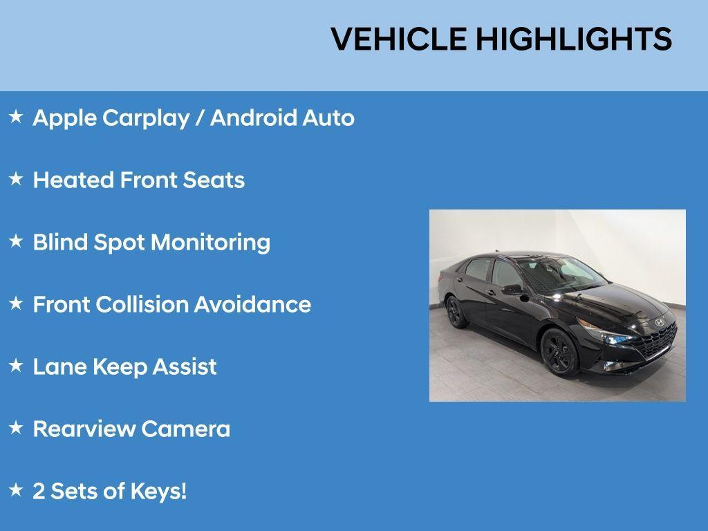 used 2023 Hyundai ELANTRA HEV car, priced at $21,483