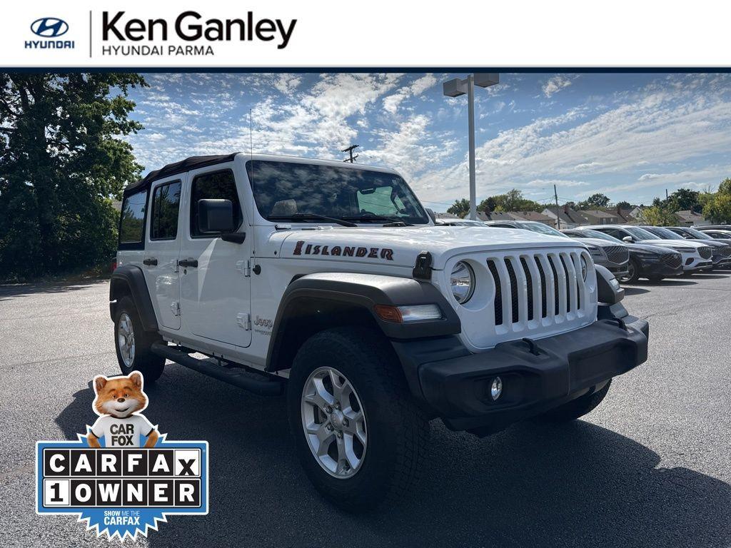 used 2021 Jeep Wrangler Unlimited car, priced at $27,488