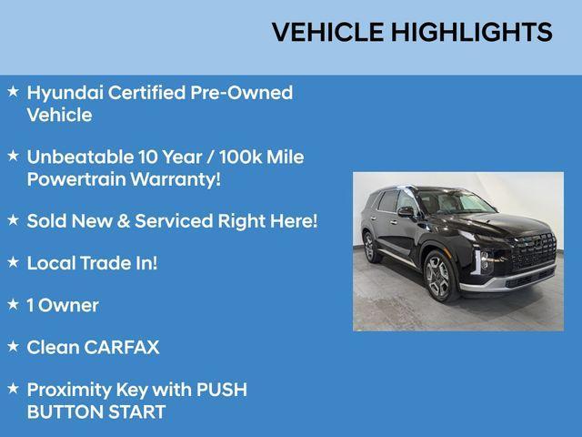 used 2023 Hyundai Palisade car, priced at $39,517