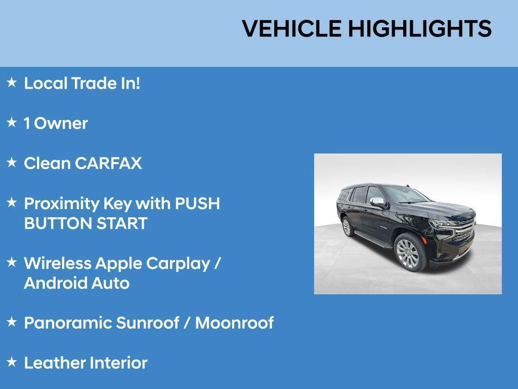 used 2023 Chevrolet Tahoe car, priced at $57,983