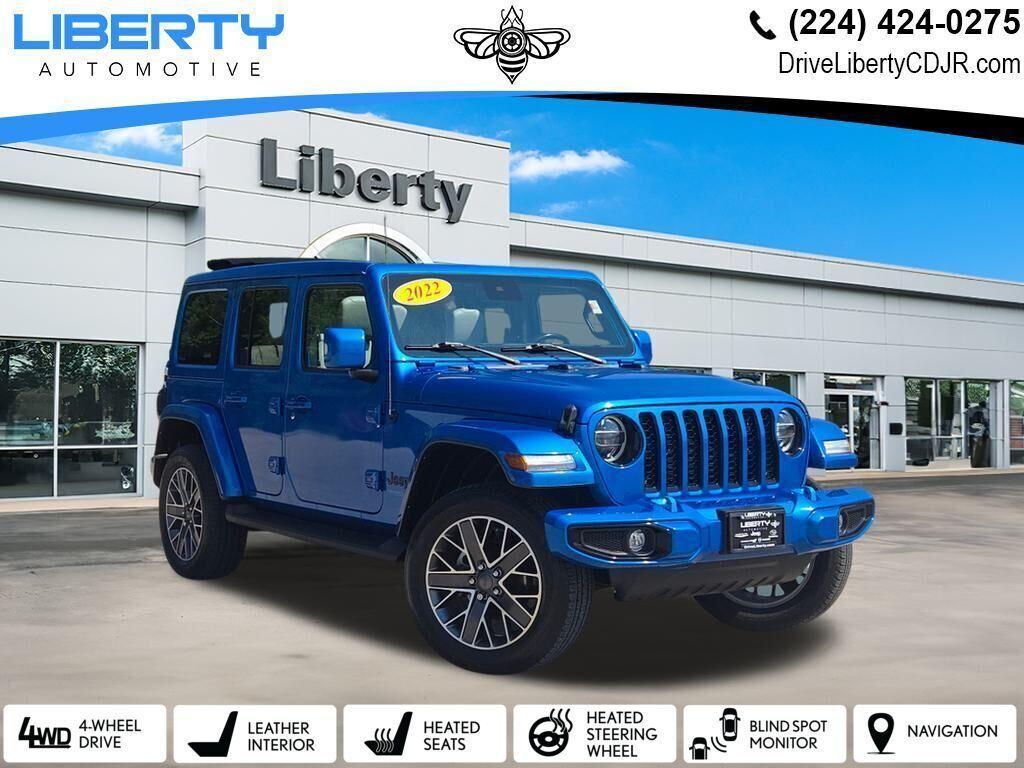 used 2022 Jeep Wrangler Unlimited 4xe car, priced at $39,680