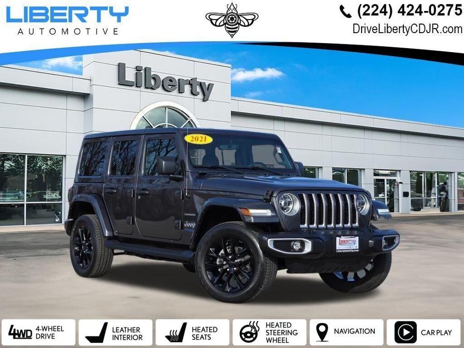 used 2021 Jeep Wrangler Unlimited 4xe car, priced at $31,905