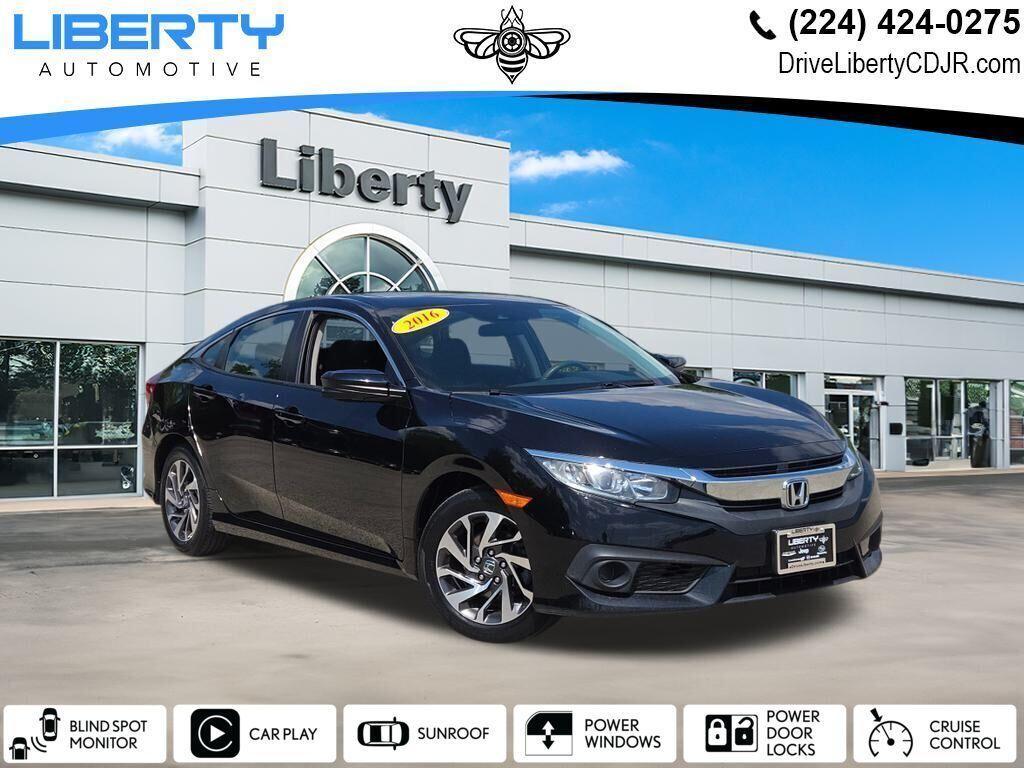 used 2016 Honda Civic car, priced at $16,765