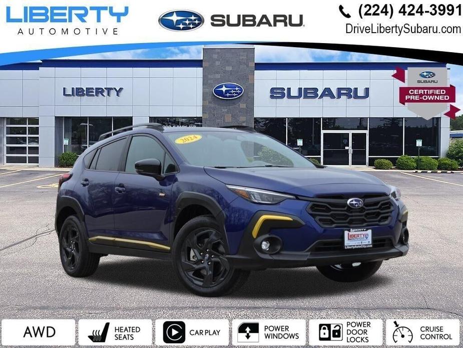 used 2024 Subaru Crosstrek car, priced at $27,495