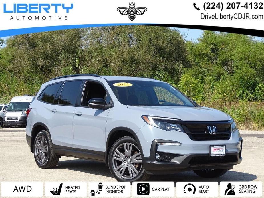 used 2022 Honda Pilot car, priced at $31,570