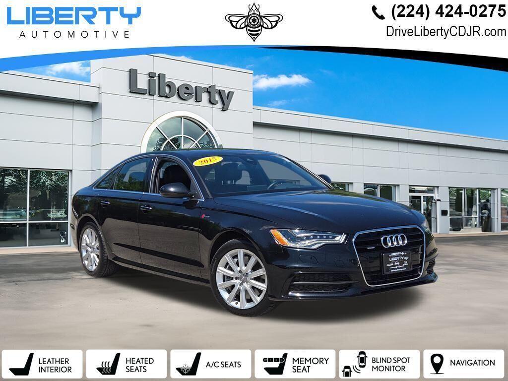 used 2015 Audi A6 car, priced at $14,336