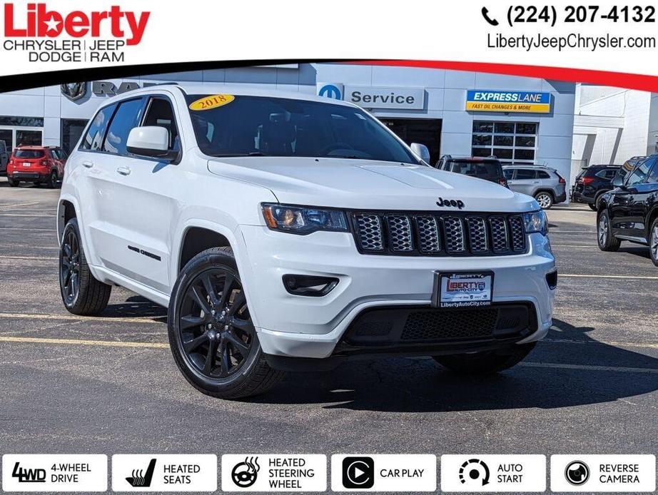 used 2018 Jeep Grand Cherokee car, priced at $19,895
