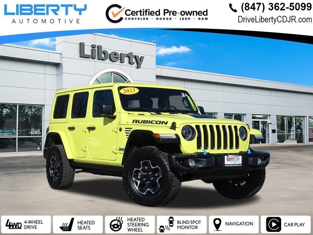 used 2023 Jeep Wrangler 4xe car, priced at $40,752