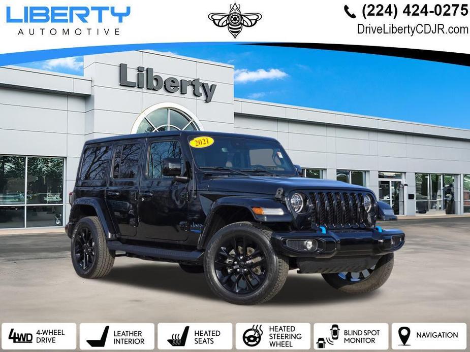 used 2021 Jeep Wrangler Unlimited 4xe car, priced at $33,969