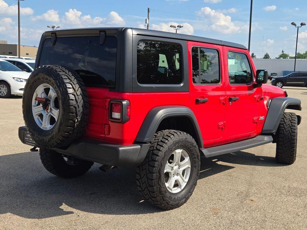 used 2018 Jeep Wrangler Unlimited car, priced at $16,953