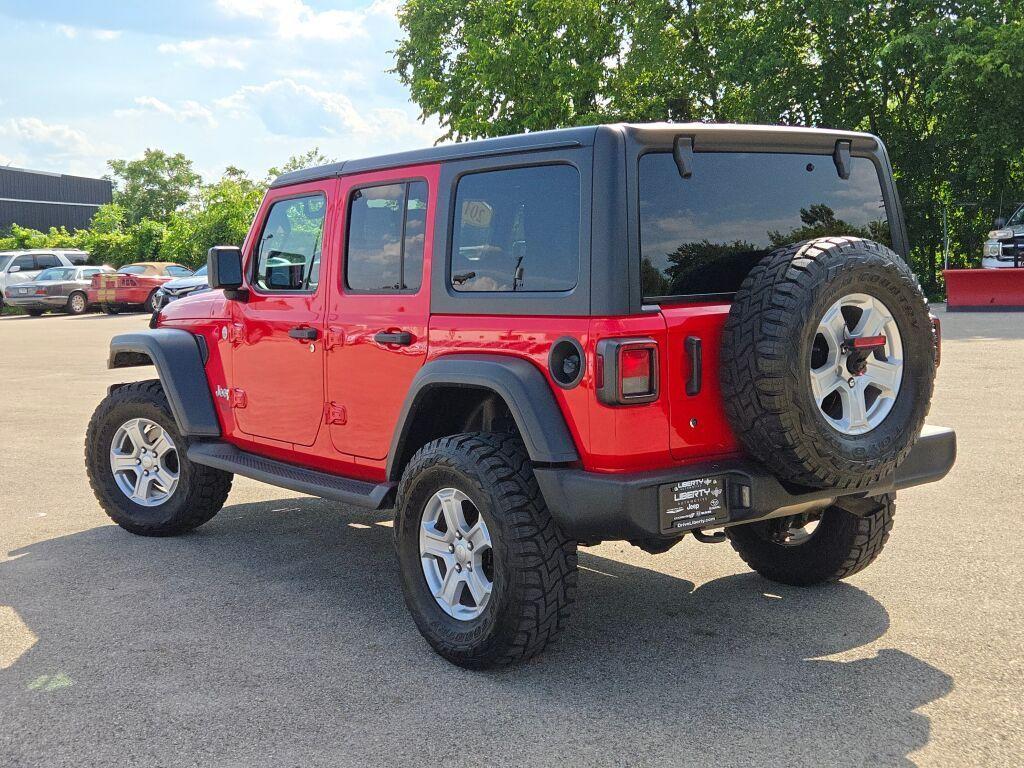 used 2018 Jeep Wrangler Unlimited car, priced at $16,953