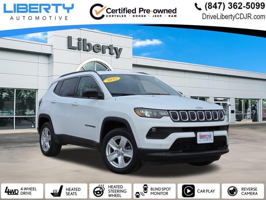 used 2022 Jeep Compass car, priced at $21,201