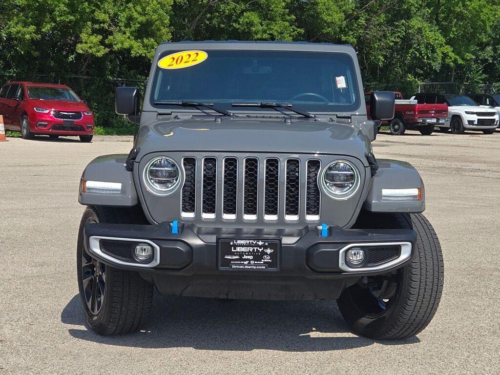 used 2022 Jeep Wrangler Unlimited 4xe car, priced at $35,766