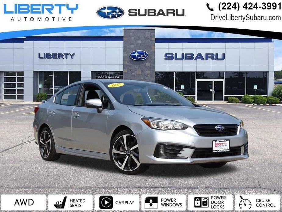 used 2022 Subaru Impreza car, priced at $22,815