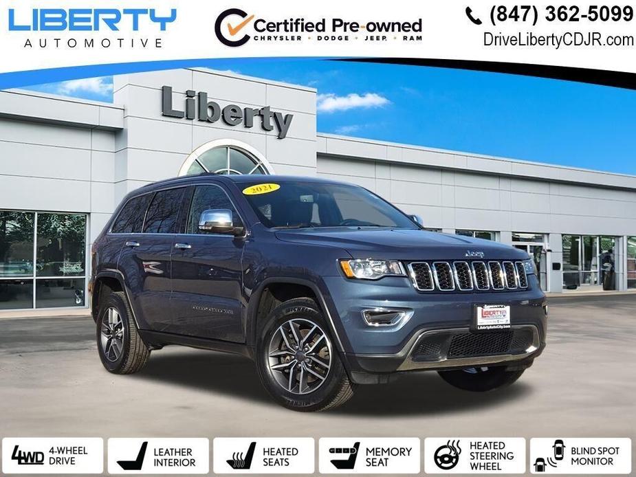 used 2021 Jeep Grand Cherokee car, priced at $27,339