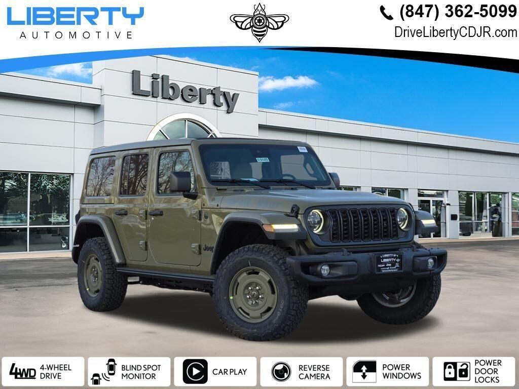 new 2025 Jeep Wrangler 4xe car, priced at $73,540