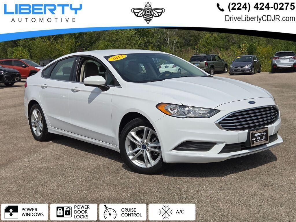 used 2018 Ford Fusion car, priced at $11,920