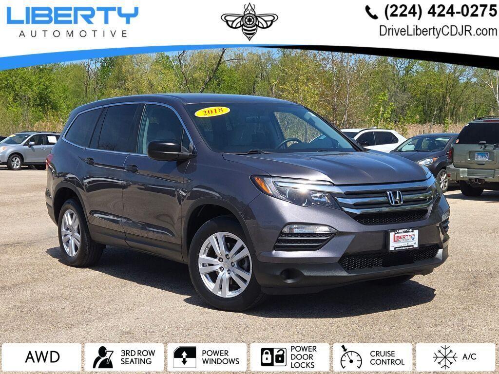 used 2018 Honda Pilot car, priced at $20,833