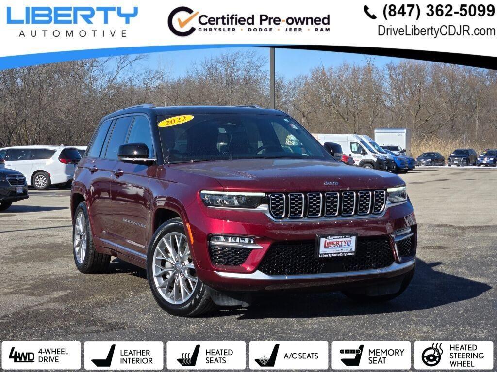 used 2022 Jeep Grand Cherokee car, priced at $41,838