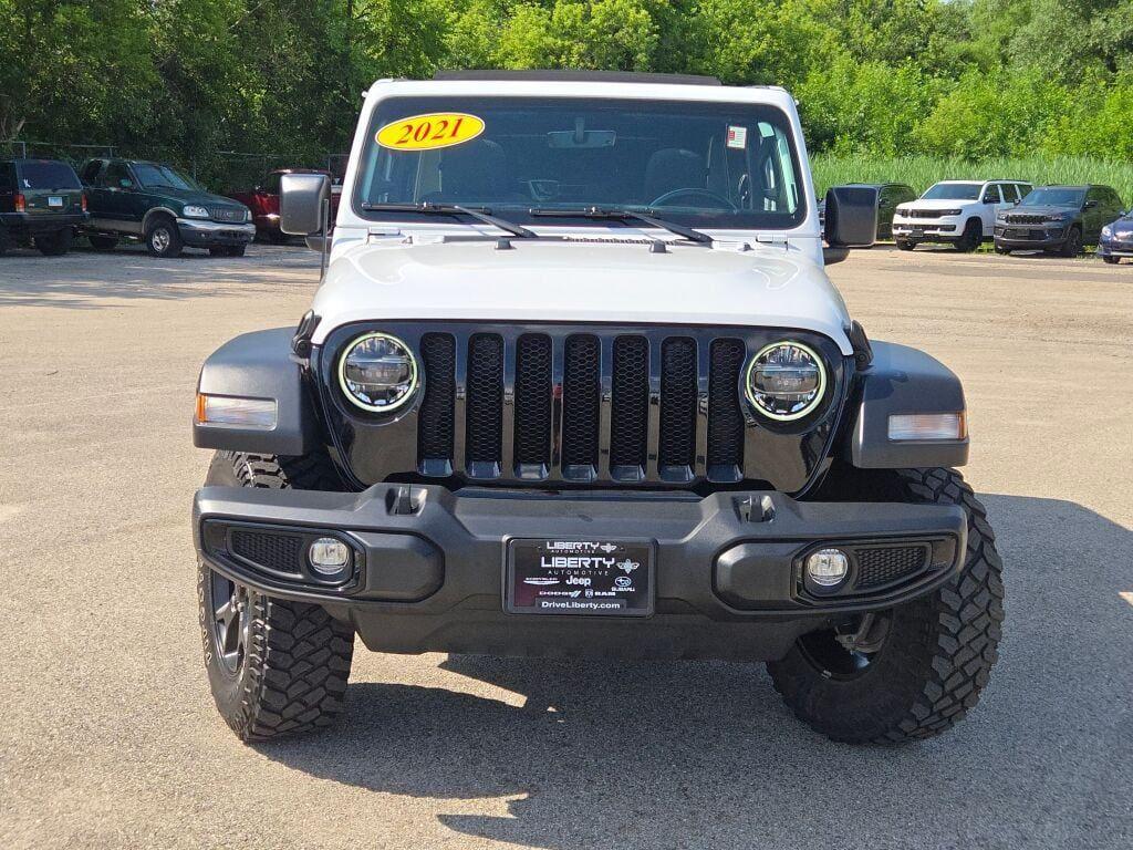 used 2021 Jeep Wrangler Unlimited car, priced at $30,812
