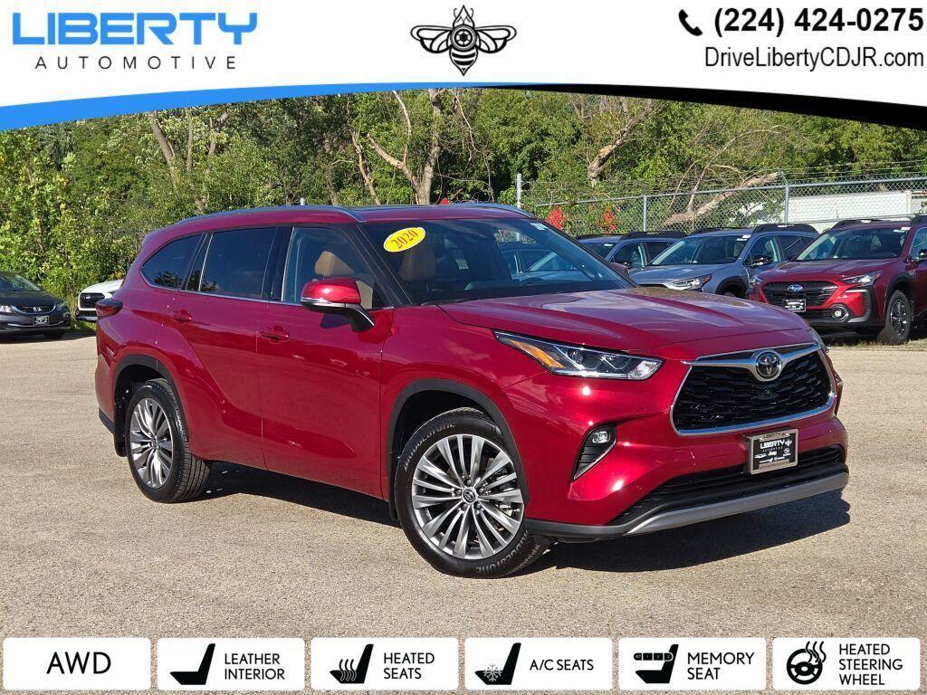 used 2020 Toyota Highlander car, priced at $40,949