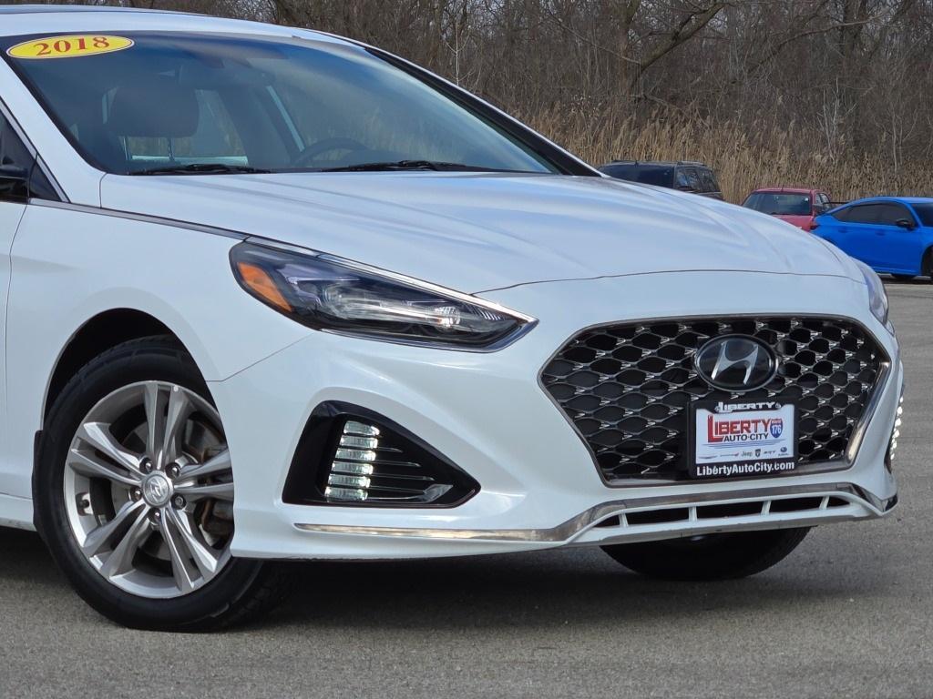 used 2018 Hyundai Sonata car, priced at $15,308