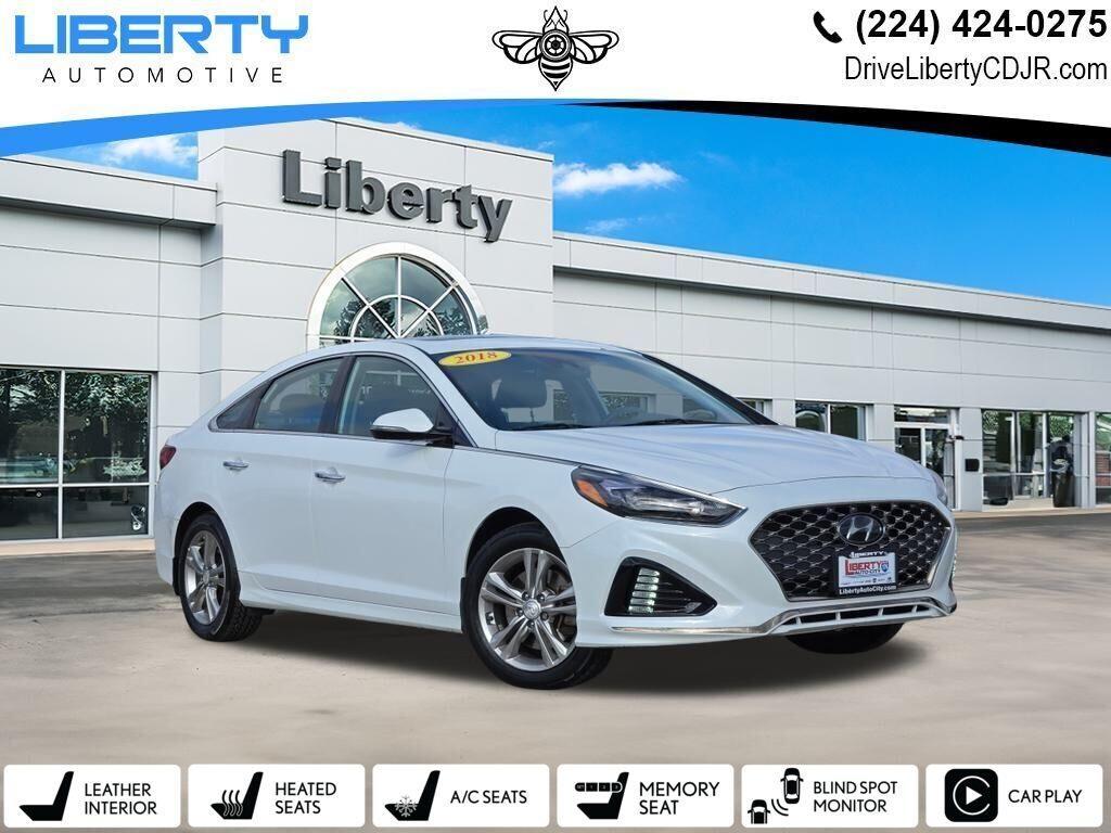 used 2018 Hyundai Sonata car, priced at $14,366