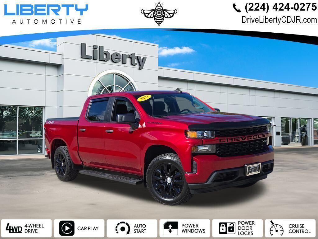 used 2021 Chevrolet Silverado 1500 car, priced at $28,735