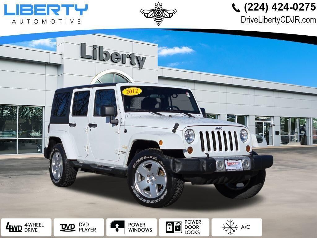 used 2012 Jeep Wrangler Unlimited car, priced at $16,559